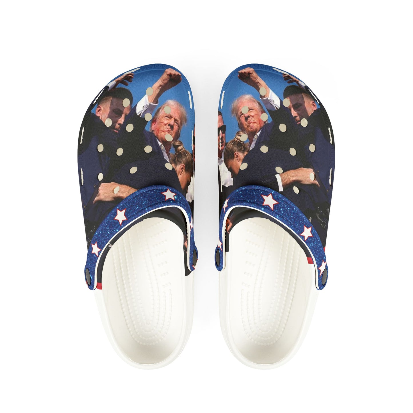 Trump- Fun & Comfy Slip-Ons for Summer Celebrations