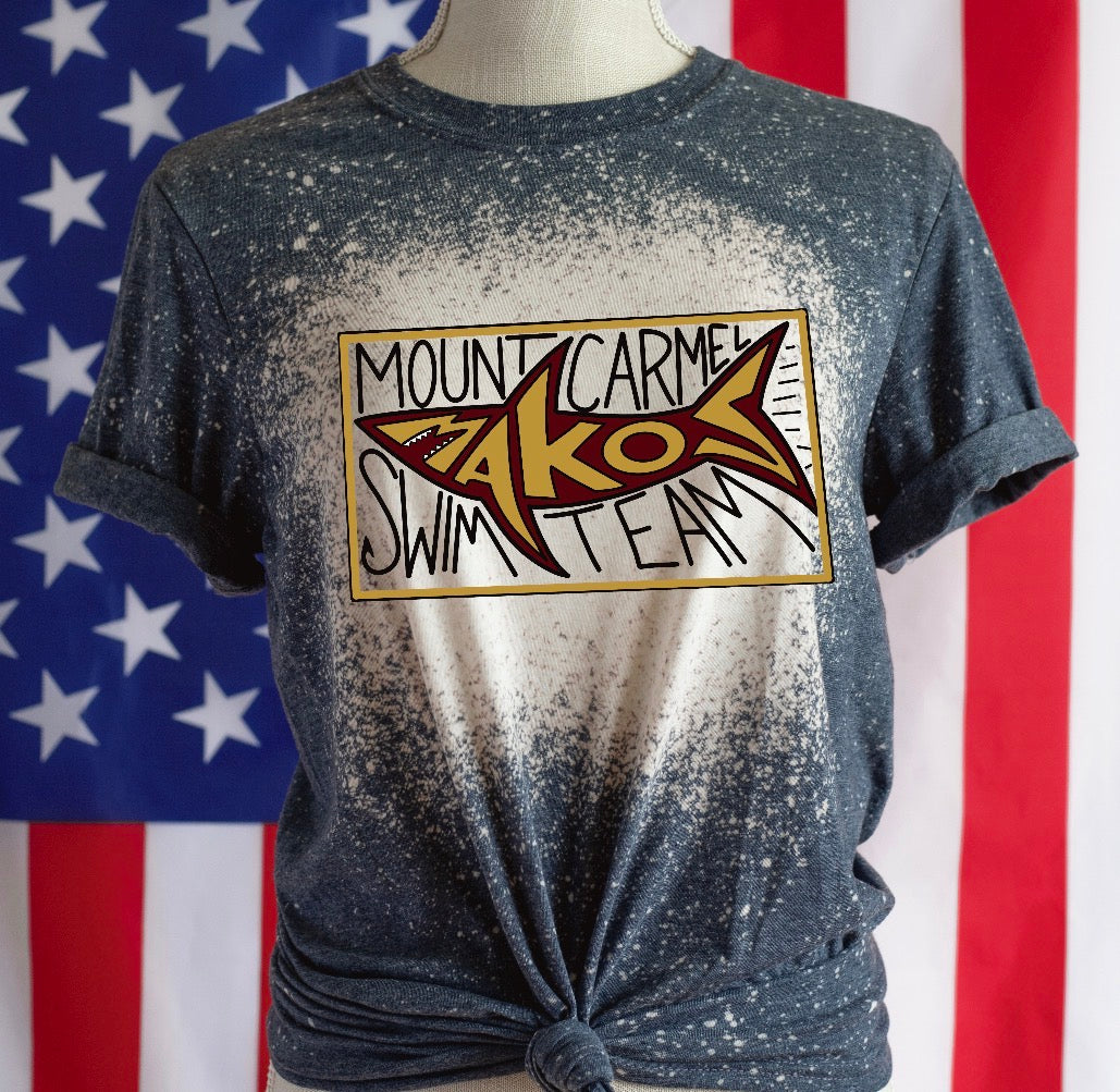 MC Makos- bleached tee