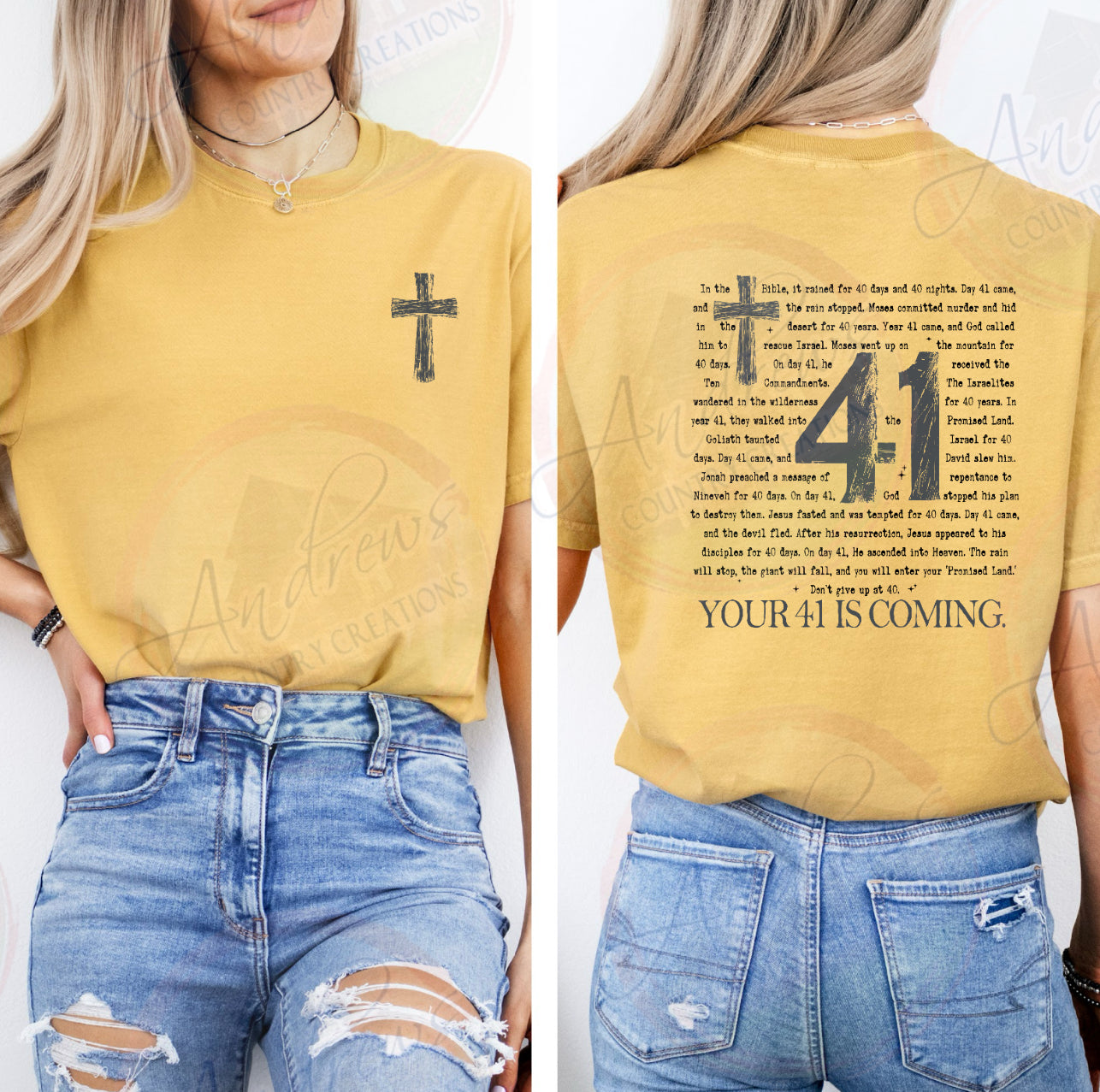 41- front and back design- comfort colors