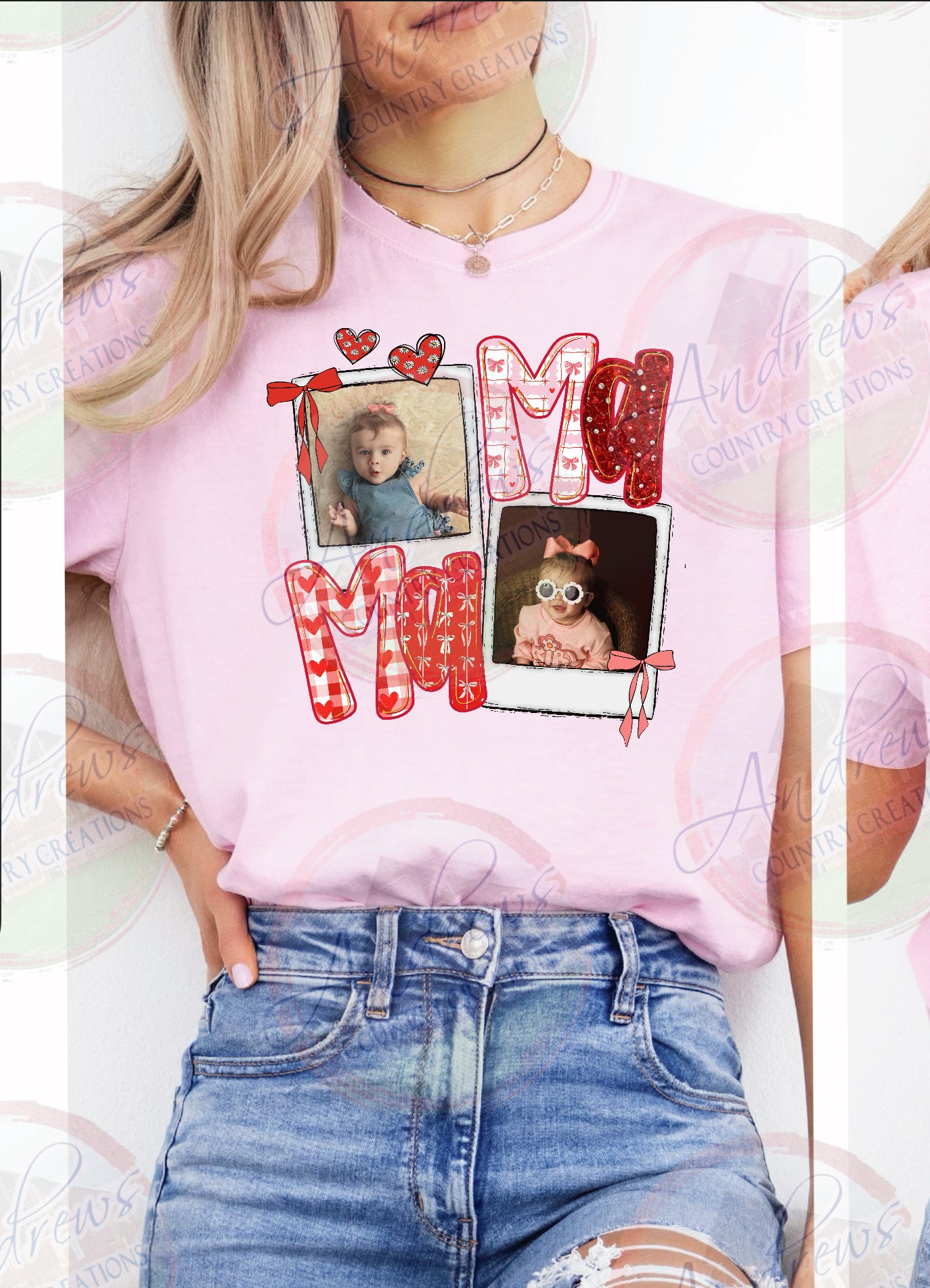 Photo- pink- Comfort colors- 100% customizable