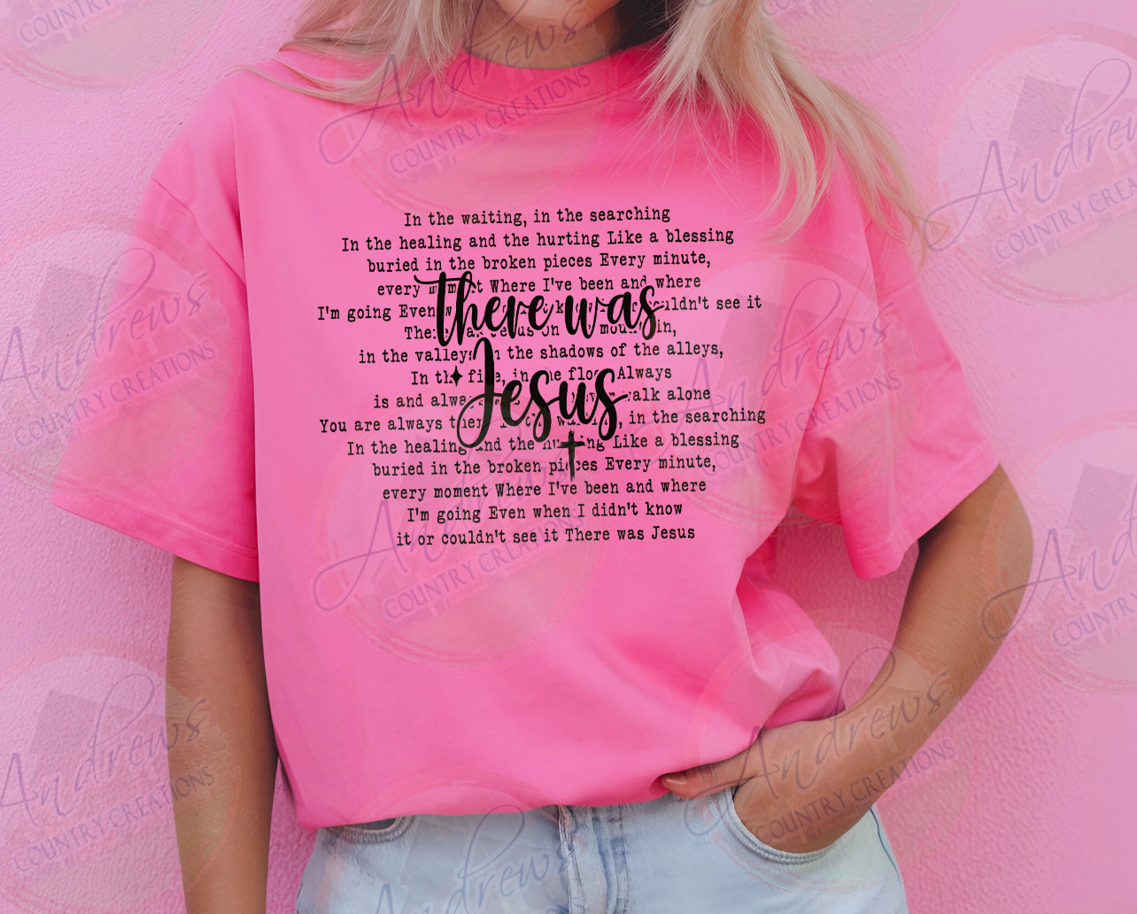 CC- There was Jesus
