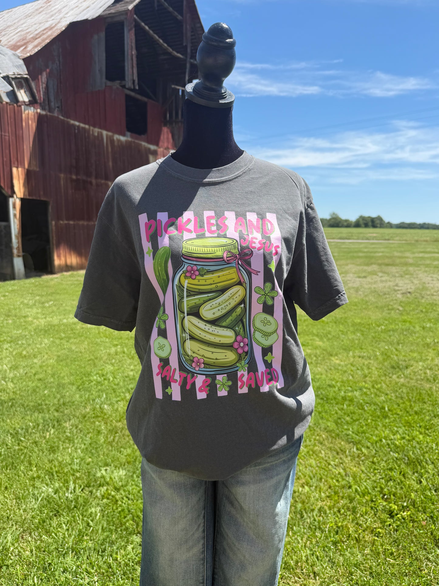 Pickles and Jesus. Salty and saved