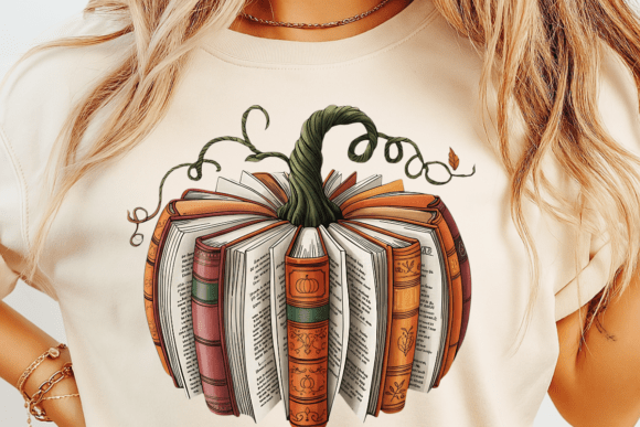 Book pumpkin