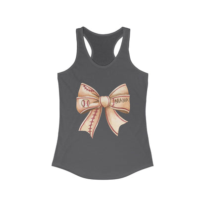 Baseball Mom Racerback Tank | Perfect for Game Day, Sports Events, Mother's Day, Summer Wear, Fitness Activities