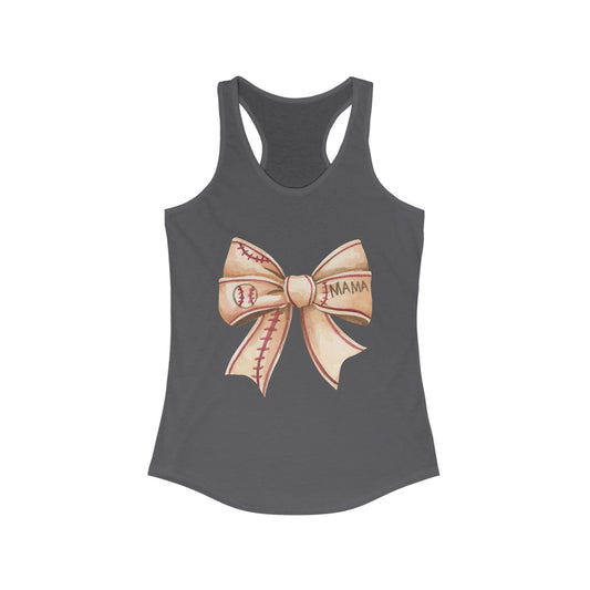 Baseball Mom Racerback Tank | Perfect for Game Day, Sports Events, Mother's Day, Summer Wear, Fitness Activities