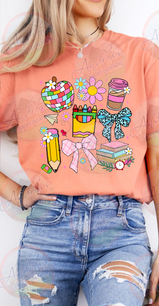 Schools in session- comfort colors