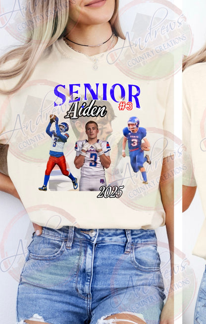 CUSTOM SPORTS tees- comfort colors