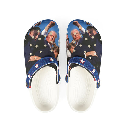 Trump- Fun & Comfy Slip-Ons for Summer Celebrations