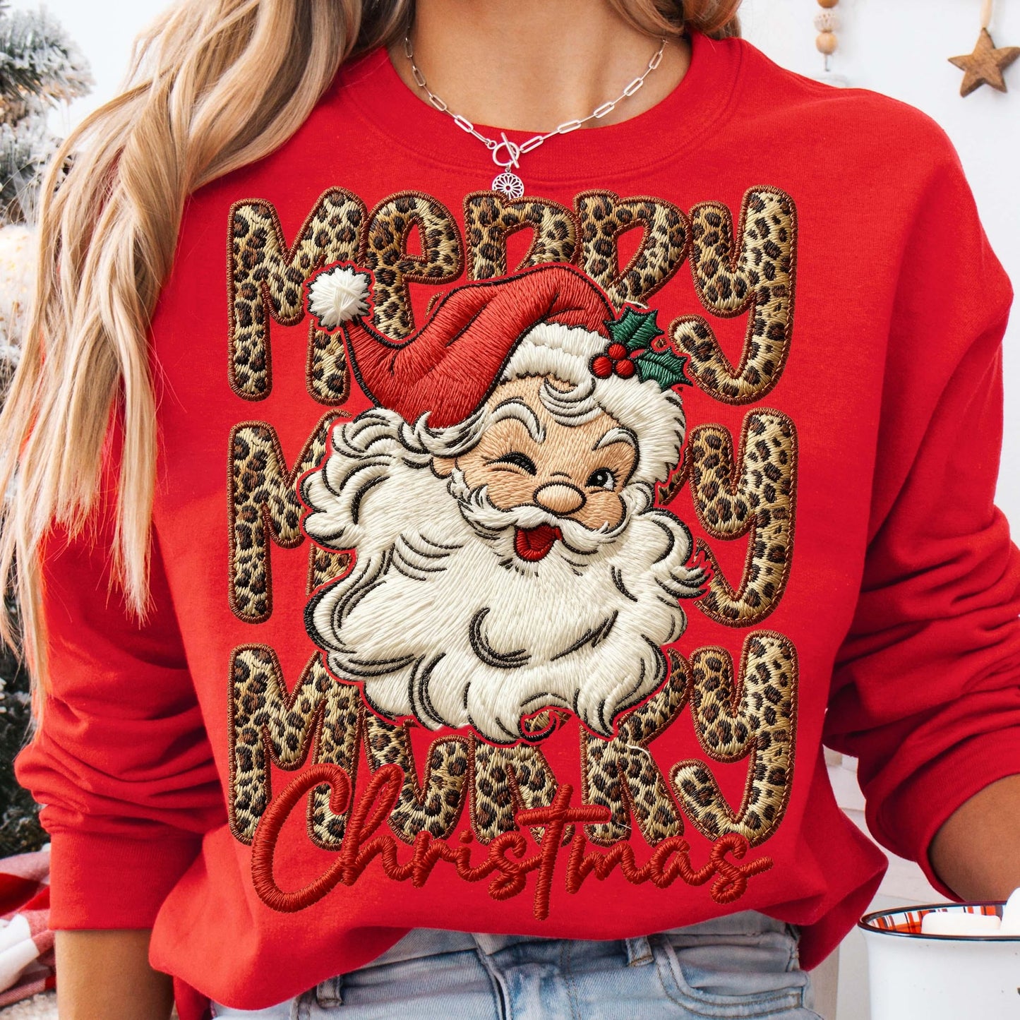 Merry merry merry- crewneck