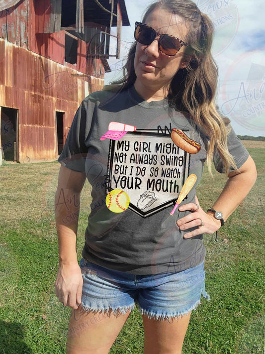 My kid might now swing, but i do- comfort colors