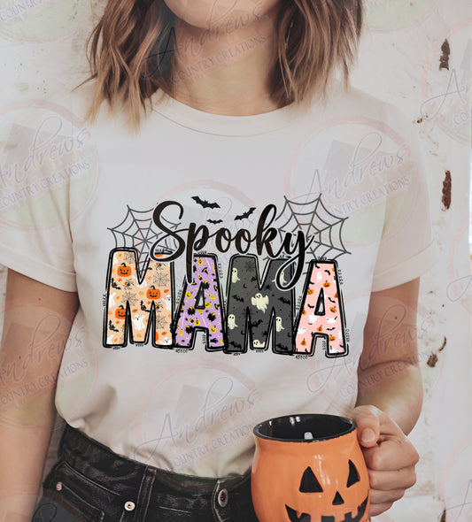 Spooky mama- comfort colors
