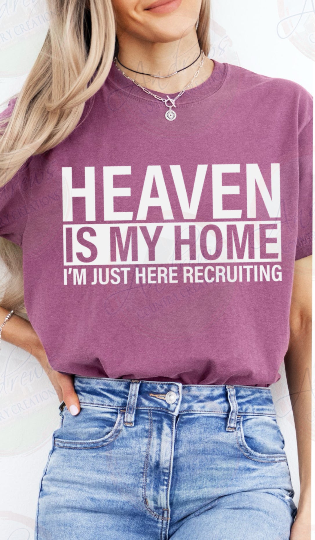 Heaven is my home- comfort colors