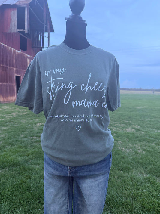String Cheese Mama era-comfort colors- RTS