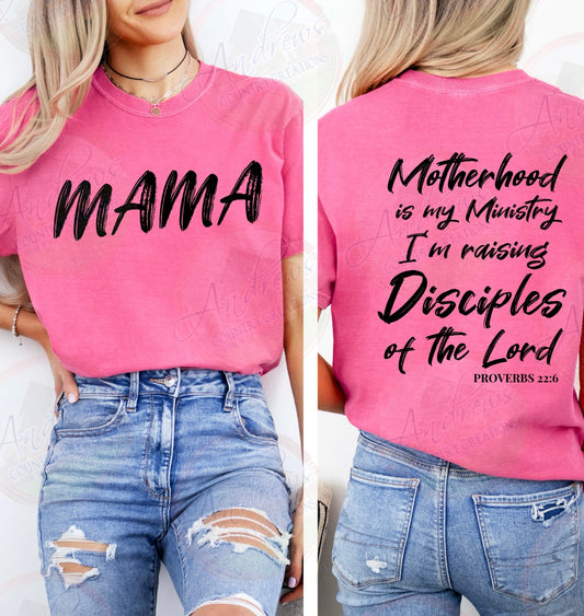 Mama- raising disciples- comfort colors