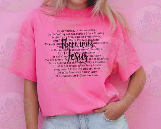 CC- There was Jesus