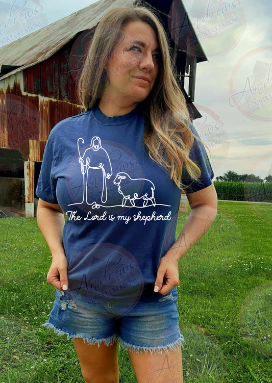 Lord is my sheperd- comfort colors tee