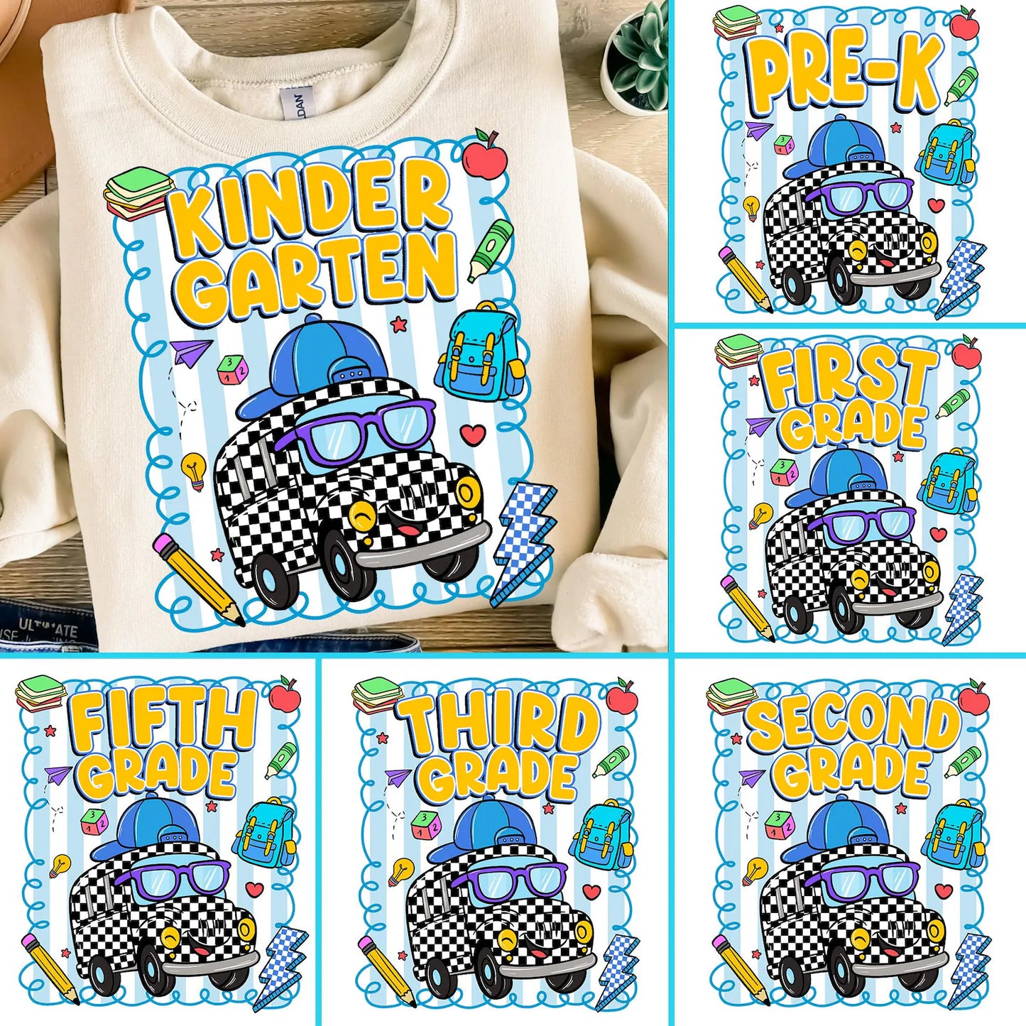 Boys-back to school- youth and adult- comfort colors-