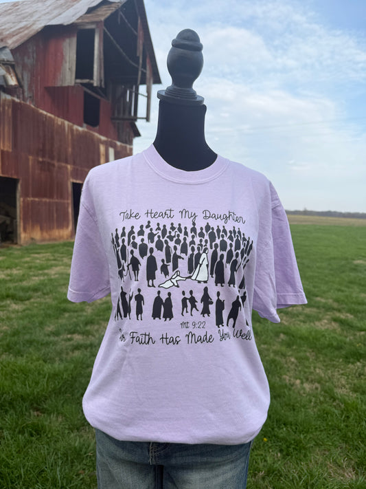 Your faith has healed you-comfort colors- RTS (Copy)