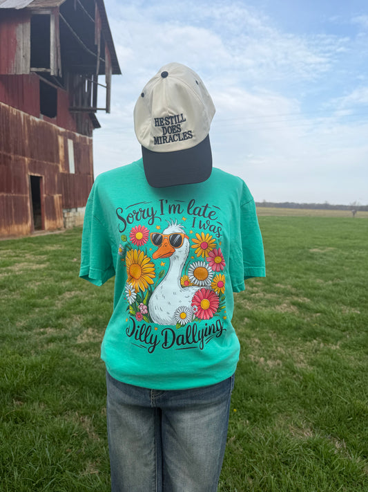 Sorry I was late-comfort colors- RTS