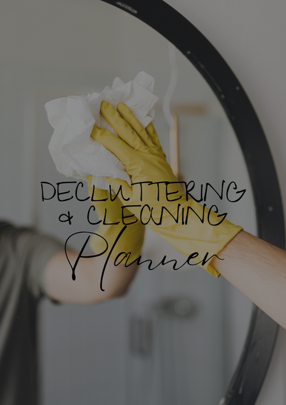 Cleaning & Organizing Journal- digital download