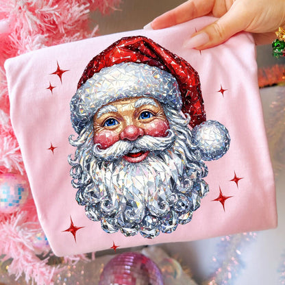 Sparkle santa 🎅- comfort color tees