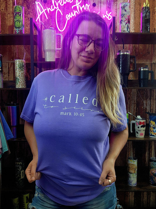 Called to serve - comfort colors