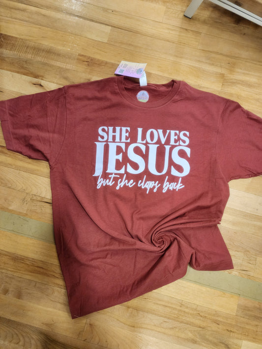She loves Jesus- but she claps back