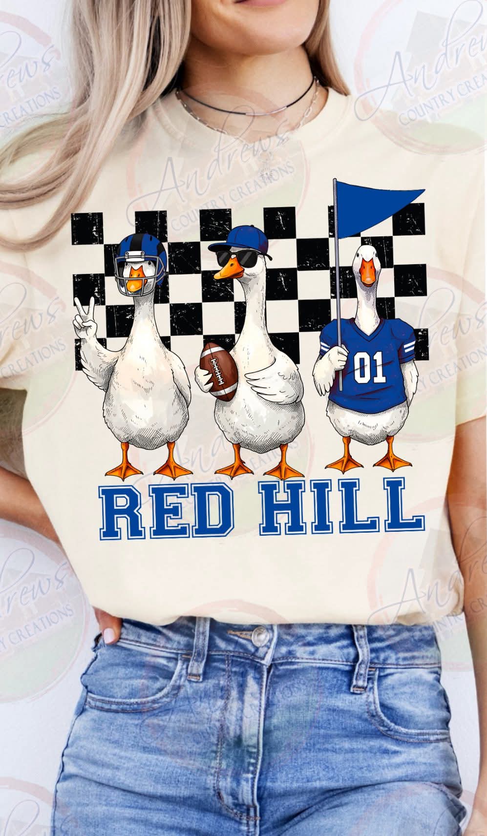 Goose- lville/red hill- comfort colors