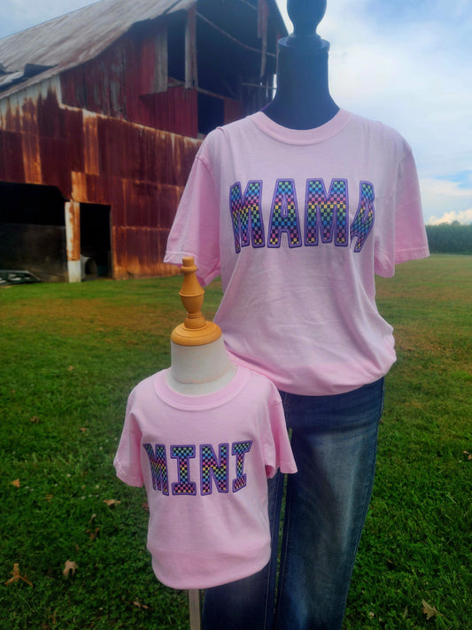 Mama- mini- comfort color brand