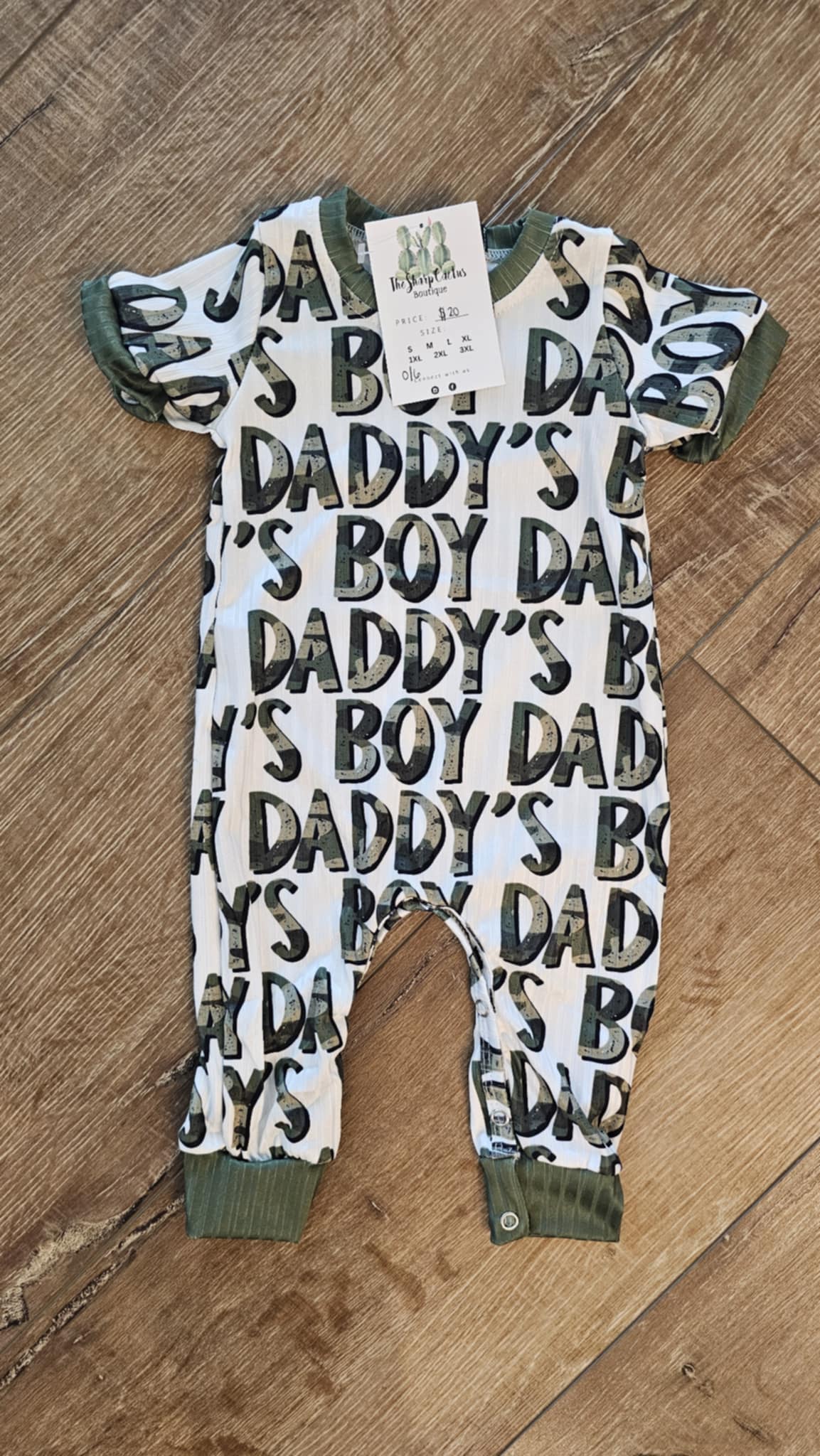 Daddy’s boy-