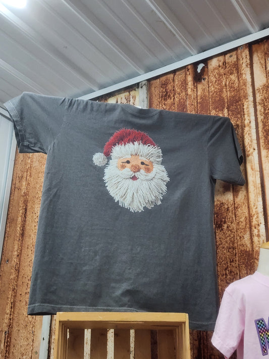 yarn santa- comfort colors- Large