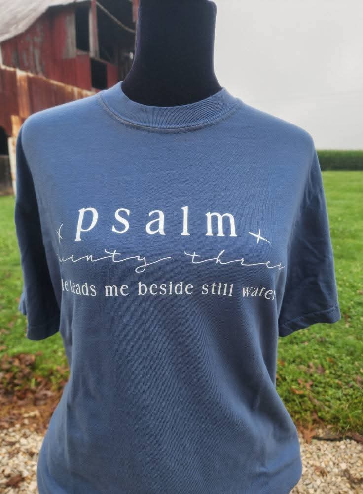 Psalm 23- comfort colors