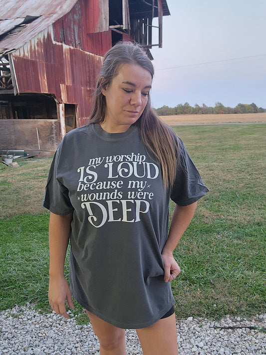 My wounds run deep- comfort colors